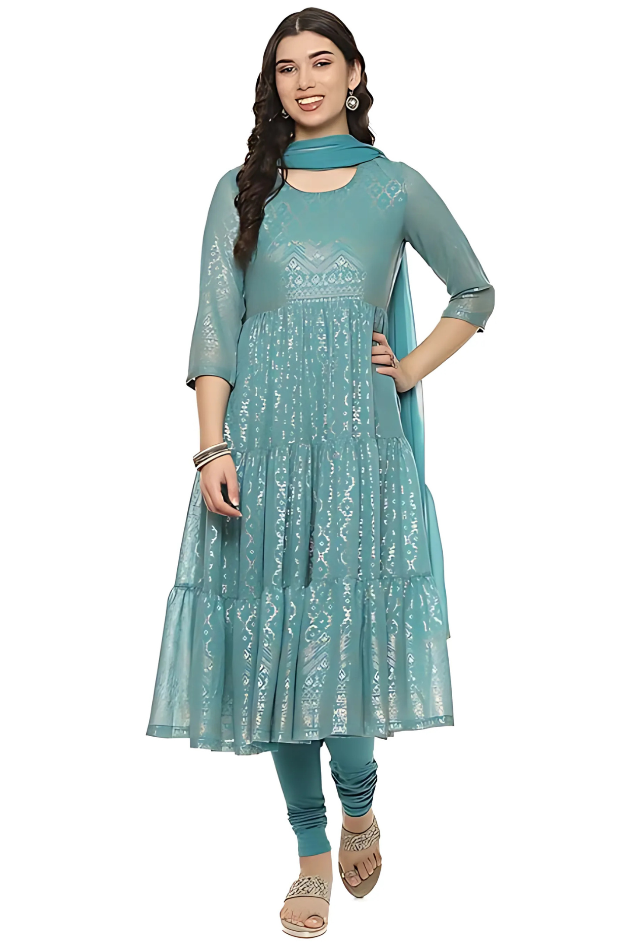 Anarkali salwar kameez