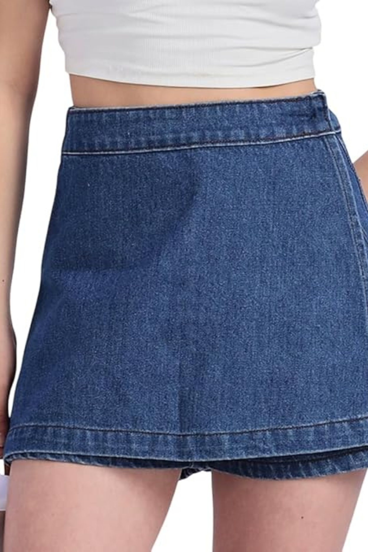 jean skirts for women