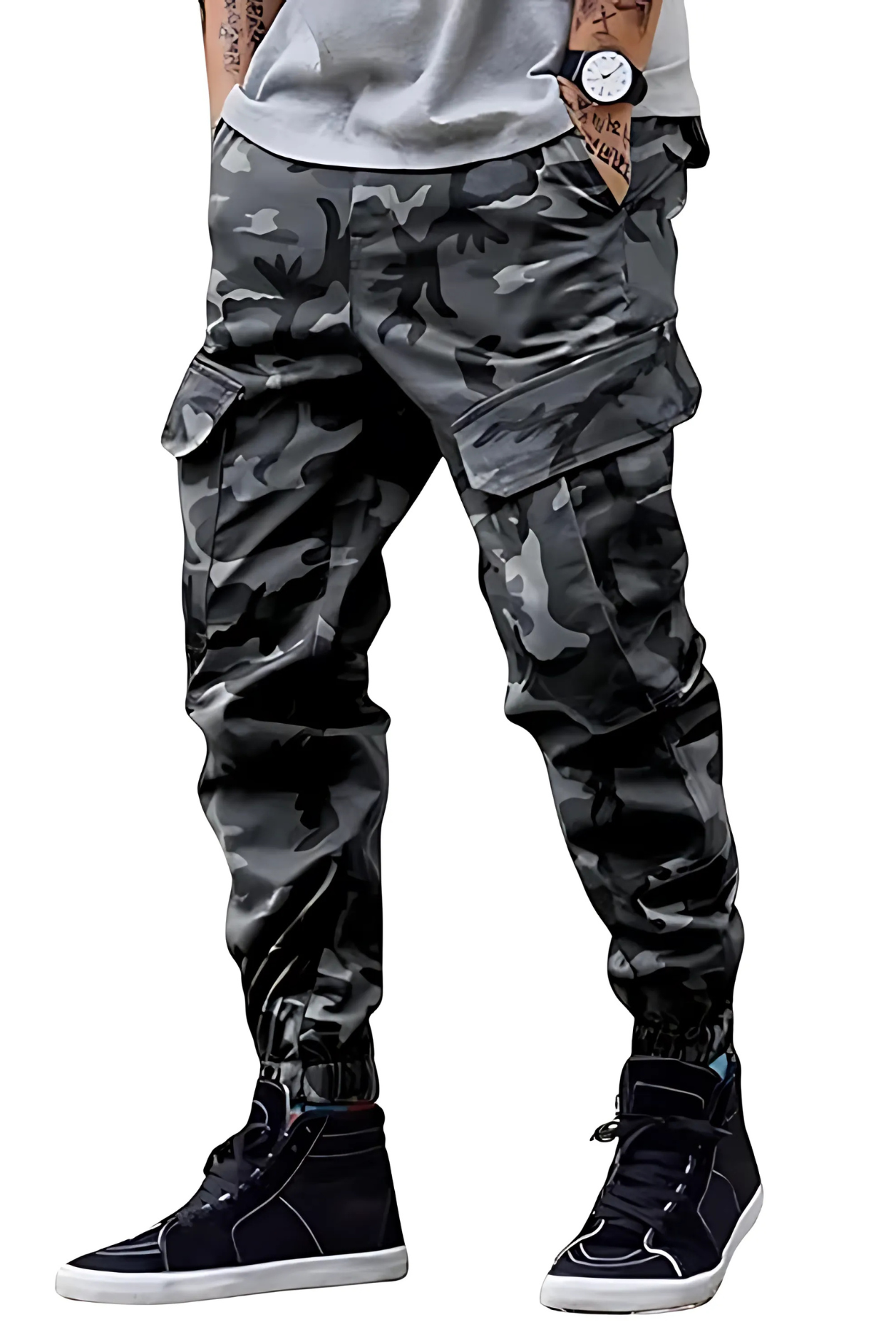 mens cargo trousers